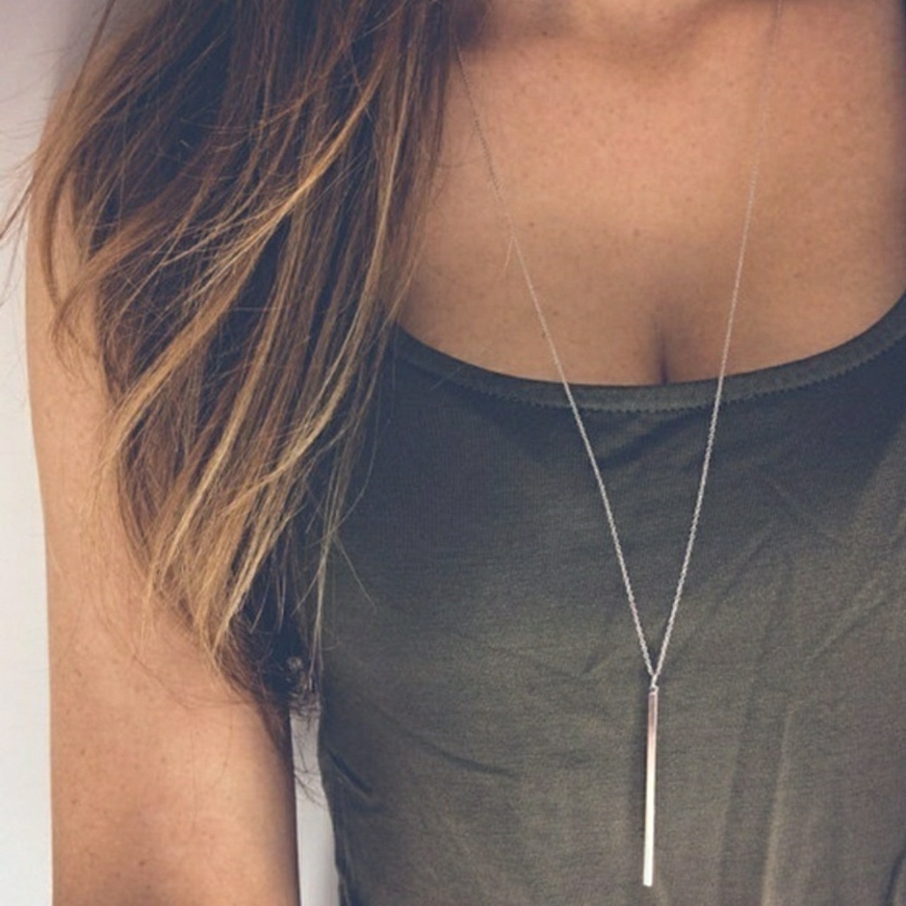 NWT Y shaped gold lariat necklace - Picture 4 of 8